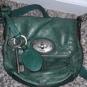 Green Fossil Purse